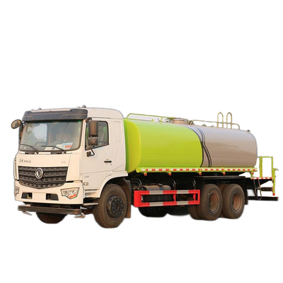 Double réservoir arrière du devoir 6x4 16 CBM 14470kg d'Axle Road Watering Truck Heavy
