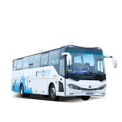 Kilomètrage confortable de Bus Electric 256KM d'entraîneur de voyage de touristes avec les sièges en cuir
