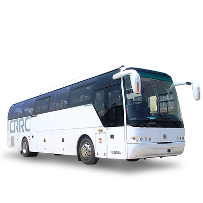 Transmission manuelle d'autobus de visite de système d'ESC du car 12m de sièges diesel du cuir 49