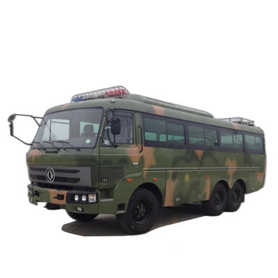 Sièges de l'autobus 190HP 30 de passager de la forêt 6x6 de véhicules militaires d'autobus de transport de soldats de pneu d'Off Road