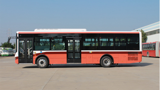 La ville électrique d'entraînement à droite autobus le passager de l'autobus 24 de nouvelle énergie de plancher bas de 10.5m