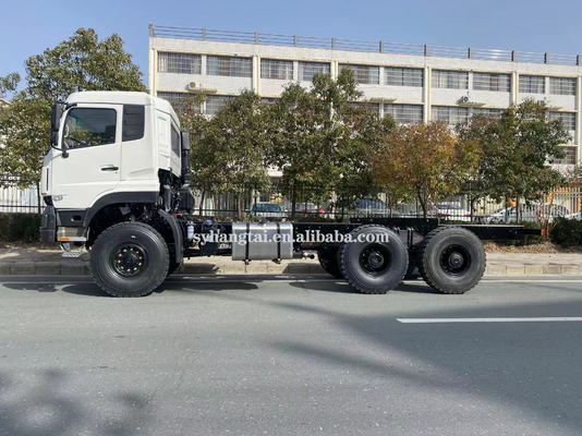 Camion diesel 25 Ton Chassis de la puissance 6x6 Off Road du camion 330hp d'entraînement de roue de SKD 6