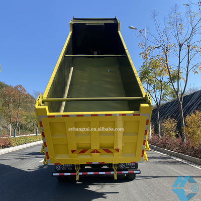Le transport de notation lourd de extraction 50 Ton Dump Truck 8x4 12 de camion à benne basculante roule le moteur diesel