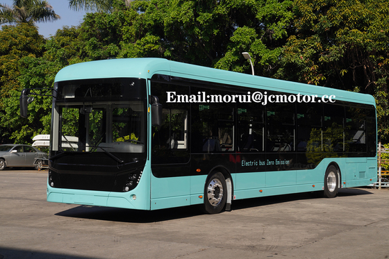 puissance de moteur de Front Rear Disc Brake 239kw de plancher de certification d'UE de 12m basse d'autobus électrique standard de ville