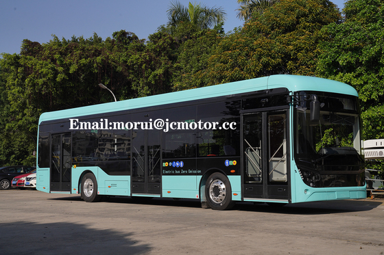 Région de fauteuil roulant de plancher de ville de moteur d'entraînement direct de certification de l'Europe WVTA basse de sièges électriques de l'autobus 29