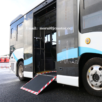 Le bas plancher 12 pose la charge rapide standard Ebus de C.C CCS2 d'UE de 6m Mini City Bus Pure Electric