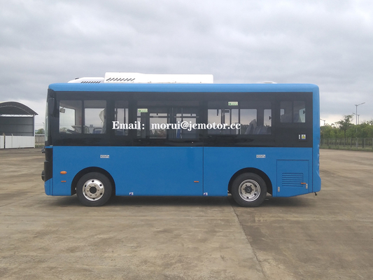 Puissance de crête standard 160kw de moteur d'entraînement direct d'UE de dernière émission du mille 6m Mini Electric City Bus Zero