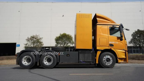 Camion tracteur OEM 6x4 Camion de transport forestier lourd à pile à combustible hydrogène à énergie nouvelle