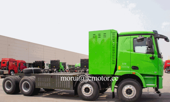 FCEV New Energy Hydrogen Electric Dump Truck 12 roues 8x4 31 tonnes kilométrage pour une mine de charbon
