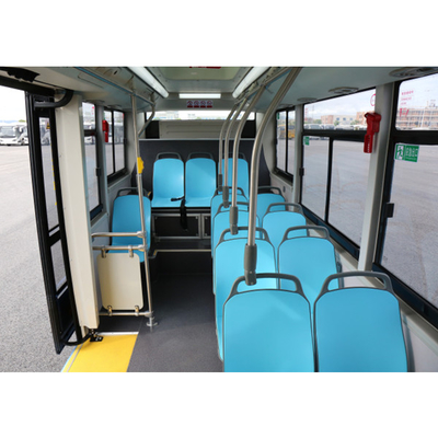 Autobus urbain électrique de 6 m BEV 12 sièges 150 km kilométrage pour le transport urbain rural de passagers