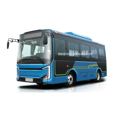 6Autobus public électrique de nouvelle énergie ZEV de.7m 45 passagers pleine charge Autobus de navette pittoresque de 200 km
