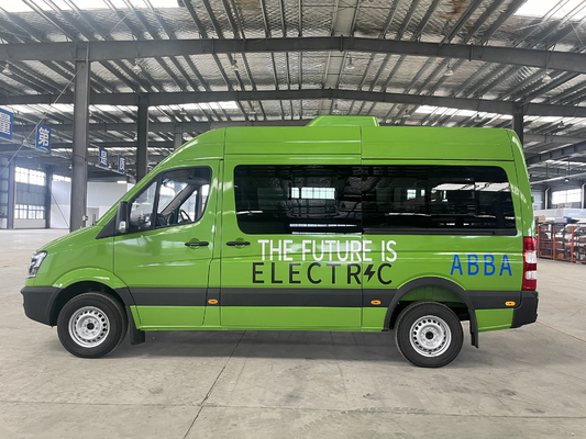 Personnalisé Antigua et Barbuda RHD Minibus électrique de la ville Sprinter Modèle 20 sièges 300 km Autonomie