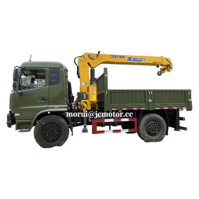 Fermetures différentielles Torsen 4x4 Grue montée sur camion à temps plein 4 roues motrices hors route Véhicules de 9 tonnes Capacité de charge utile