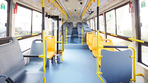 La pleine ville électrique de 6,5 mètres transporte 16 la couleur adaptée aux besoins du client d'empattement de sièges par 3300mm