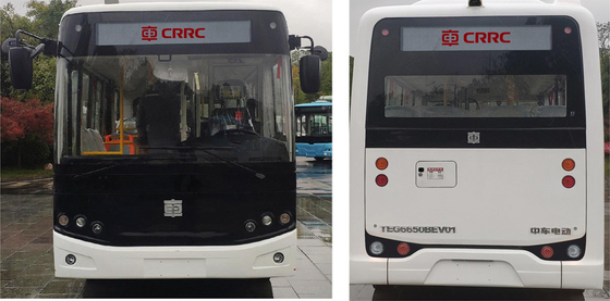 La pleine ville électrique de 6,5 mètres transporte 16 la couleur adaptée aux besoins du client d'empattement de sièges par 3300mm