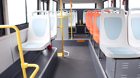 La ville électrique de luxe de 22 Seater transporte le kilomètrage 300 - 440KM Max Speed 69Km/h