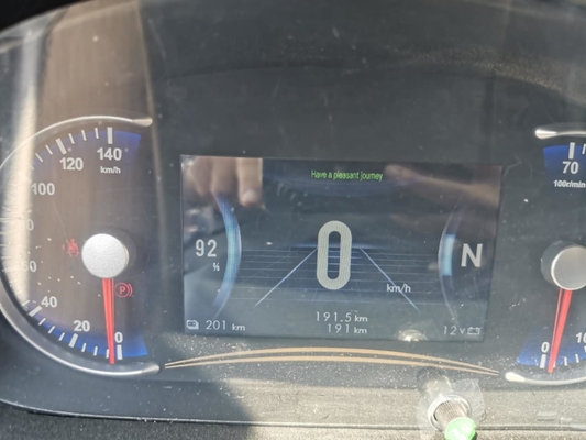 Chaîne 250km du camion de livraison électrique de la nouvelle énergie 66.8kwh de DONGFENG avec le frein hydraulique d'ABS