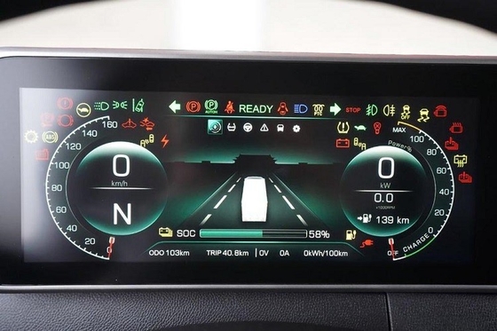DONGFENG EU Standard New Energy Electric Cargo Vans Trucks Kilométrage 350KM Logistique urbaine de la chaîne du froid