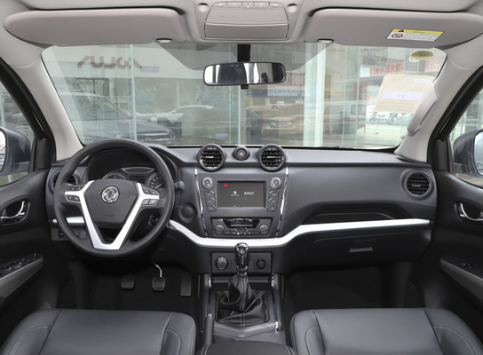 Boîte de vitesse manuelle de l'empattement 3150mm 4WD 163HP de camion pick-up de SUV de porte du gazole 4