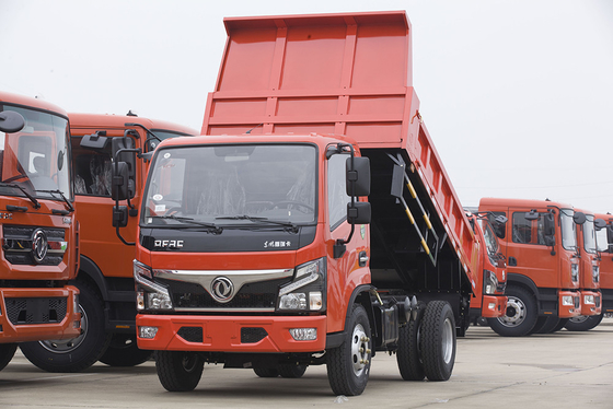 Direction 3.7m de gauche de moteur de l'euro 4 DONGFENG Tipper Truck YUCHAI