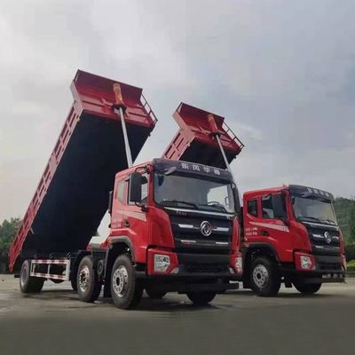 Camion à benne basculante lourd de DONGFENG 6x2 capacité de charge de 4,5 - de 5.8M Cargo Box 16000kg