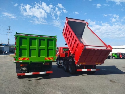 Puissance élevée cylindres du camion à benne basculante de 25 tonnes 6x4 270HP 4.5M GVW 6