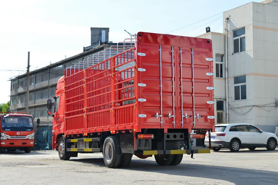 Rangée simple de DongFeng D9K 4x2 de camion de Delivery Cargo Transport de barrière