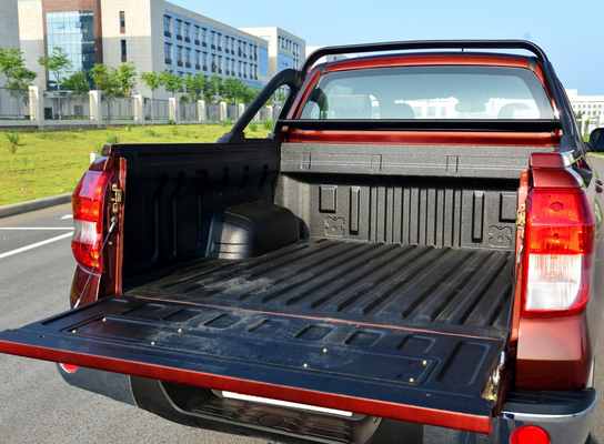 Le camion pick-up léger de la cargaison 4x4 transportent l'empattement en cuir 3500mm de sièges de 2m