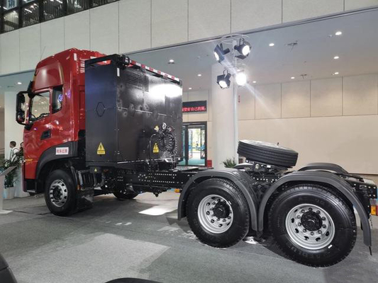 Capacité électrique 282kwh de batterie du kilomètrage 320KM de camion de tracteur d'EV