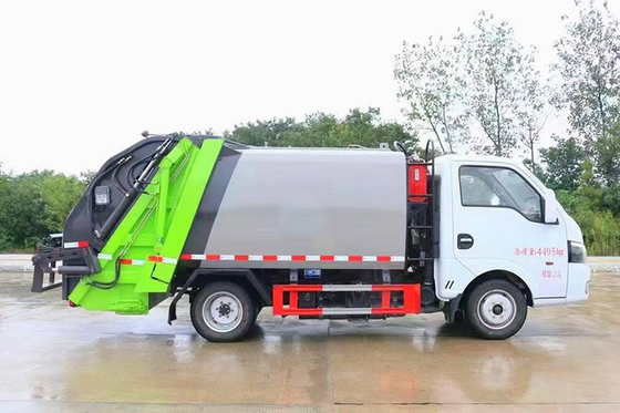 Émission municipale de l'euro 6 de Dongfeng 70kw 95hp de camion d'hygiène de transport de déchets