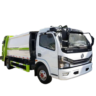 Commande municipale de la main gauche 4x2 du camion 165hp d'hygiène de cabine simple de DongFeng
