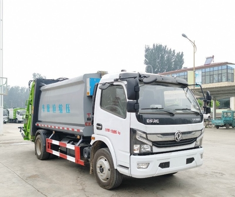 Commande municipale de la main gauche 4x2 du camion 165hp d'hygiène de cabine simple de DongFeng