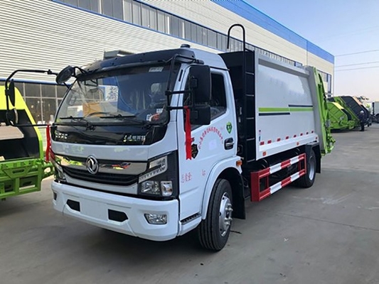 Commande municipale de la main gauche 4x2 du camion 165hp d'hygiène de cabine simple de DongFeng