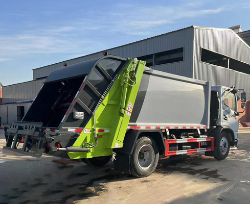 collection de rebut de compacteur de l'hygiène 4x2 de poubelles municipales diesel du camion 8Cbm