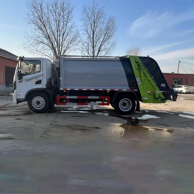 collection de rebut de compacteur de l'hygiène 4x2 de poubelles municipales diesel du camion 8Cbm