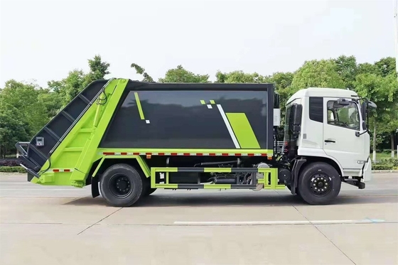 Capacité de charge moyenne 7500KG de HP 14 CBM du camion 210 de collecteur de déchets