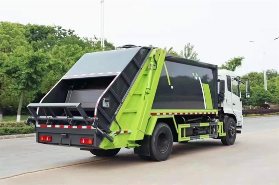 Capacité de charge moyenne 7500KG de HP 14 CBM du camion 210 de collecteur de déchets