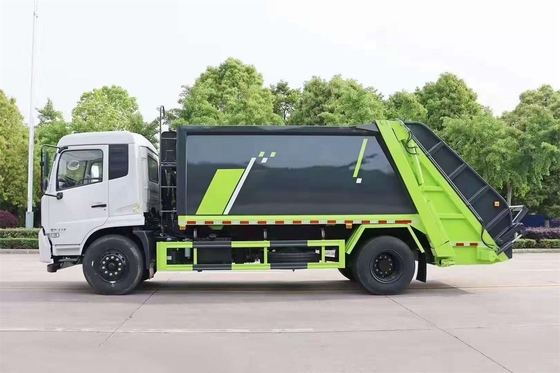 Capacité de charge moyenne 7500KG de HP 14 CBM du camion 210 de collecteur de déchets