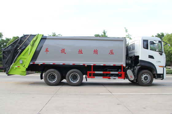 Camion municipal lourd 10 Ton Refuse Collection Vehicles de CBM du camion 18 de l'hygiène 6x4