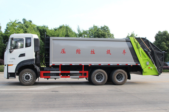 Camion municipal lourd 10 Ton Refuse Collection Vehicles de CBM du camion 18 de l'hygiène 6x4