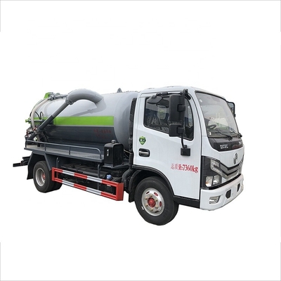 Moteur diesel 4,7 CBM de petit de DONGFENG d'eaux d'égout de vide réservoir du bateau-citerne 6MT