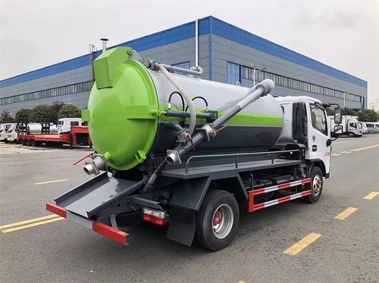 Moteur diesel 4,7 CBM de petit de DONGFENG d'eaux d'égout de vide réservoir du bateau-citerne 6MT