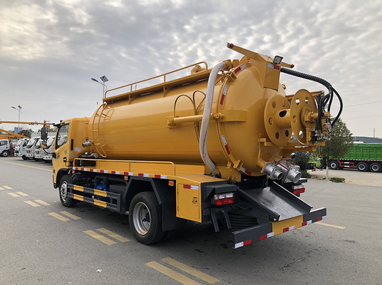 Camion municipal 9,5 CBM 4 Ton Payload d'hygiène d'eaux d'égout d'aspiration de Dongfeng