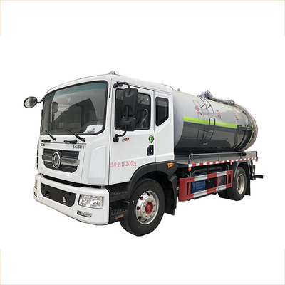 Camion-citerne aspirateur 11,5 diesel d'aspiration d'eaux d'égout de CBM 200 HP de camion fécal moyen d'aspiration