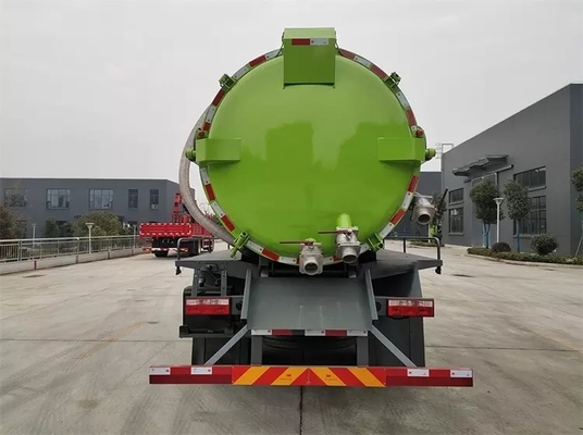 Camion-citerne aspirateur 11,5 diesel d'aspiration d'eaux d'égout de CBM 200 HP de camion fécal moyen d'aspiration