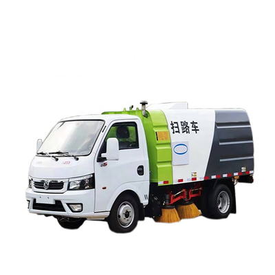 puissance municipale 113hp Mini Road Sweeper d'essence de camion d'hygiène de la roue 4x2