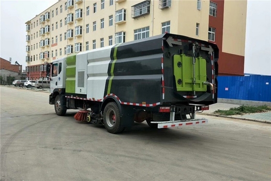 Moteur diesel de nettoyage 4x2 8m de camion municipal d'hygiène de balayeuse 200 HP