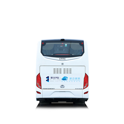 Kilomètrage confortable de Bus Electric 256KM d'entraîneur de voyage de touristes avec les sièges en cuir