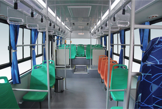 Autobus électrique pur de transport de ville de 28 Seater direction gauche de 8 mètres avec le climatiseur