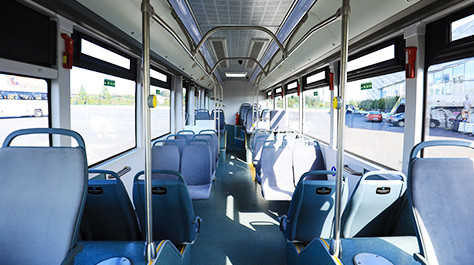 3 la ville électrique de la porte CRRC transporte 46 le kilomètrage des sièges 12m 230 - 640KM